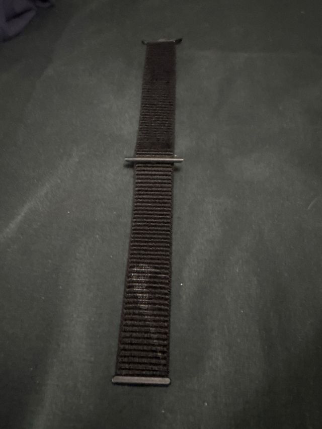 Correa Apple Watch Nike 42/44/45/49mm - Negra/Gris