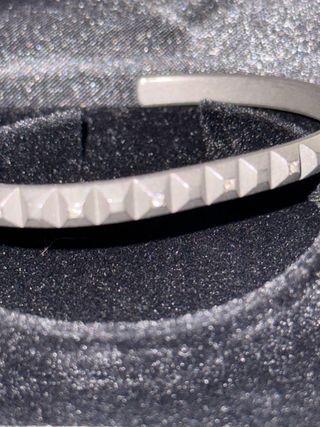 Bracciale Titanio e Diamanti