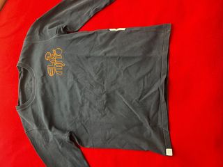 Camiseta El Niño M - Gris/Naranja