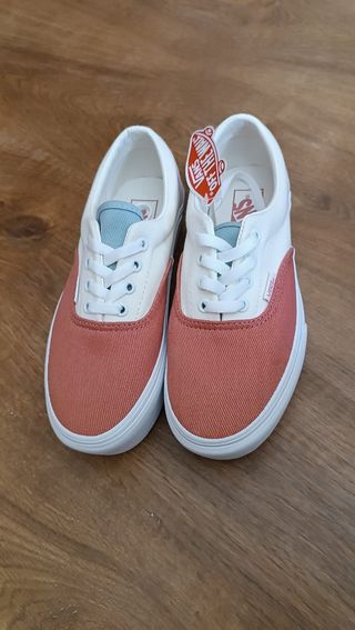 Vans Era: Zapatillas Rosa y Blancas