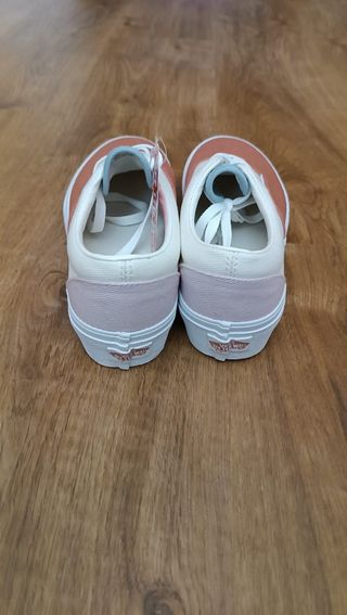 Vans Era: Zapatillas Rosa y Blancas