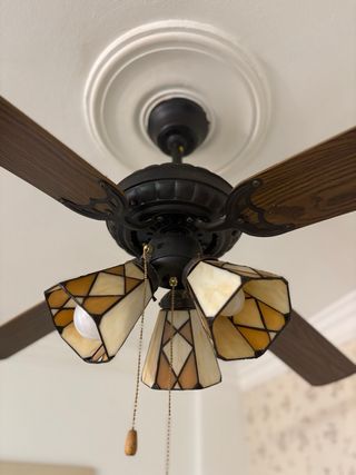 Ventiladores techo madera 5 aspas