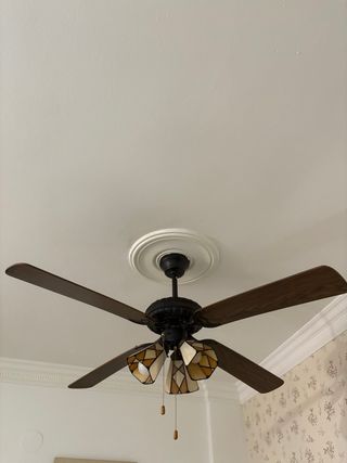 Ventiladores techo madera 5 aspas