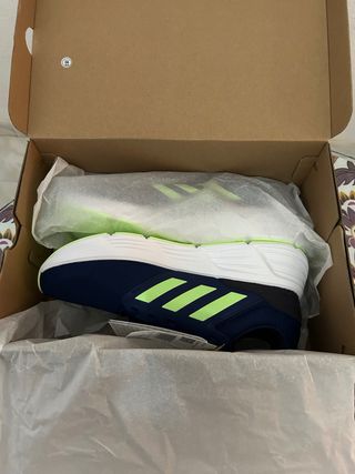 Zapatillas Adidas Galaxy - Azul y Verde