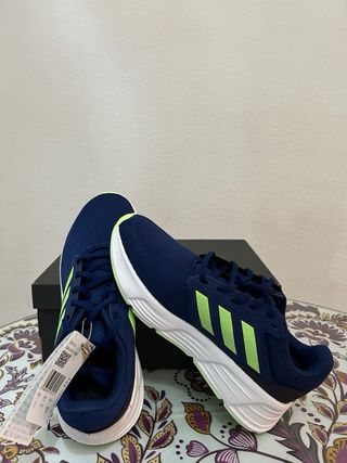 Zapatillas Adidas Galaxy - Azul y Verde