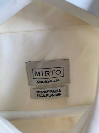 Camisa MIRT blanca hombre