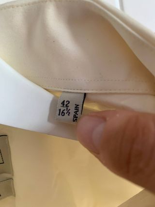 Camisa MIRT blanca hombre
