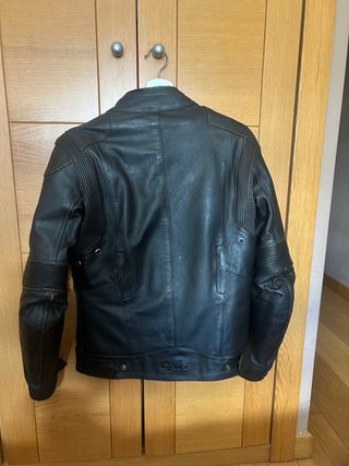 Cazadora cuero moto DXR