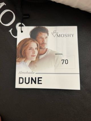 2 Almohadas Moshy Dune 70cm viscoelástica