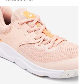 Zapatillas Decathlon Playful Fast - Rosa y Naranja