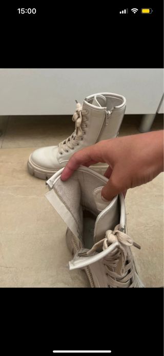 Botas Maripaz beige