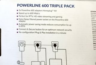 Pack x3 STRONG Powerline 600 PLC 