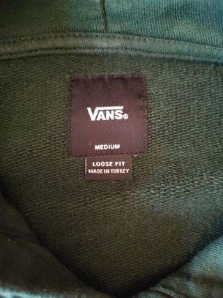 Sudadera Vans verde oliva