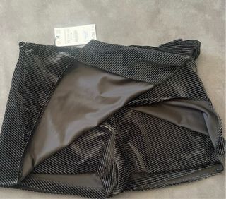 Falda pantalón Zara negra XL
