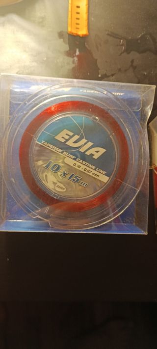 Línea Pesca Evia 10x15m 0.18-0.57mm