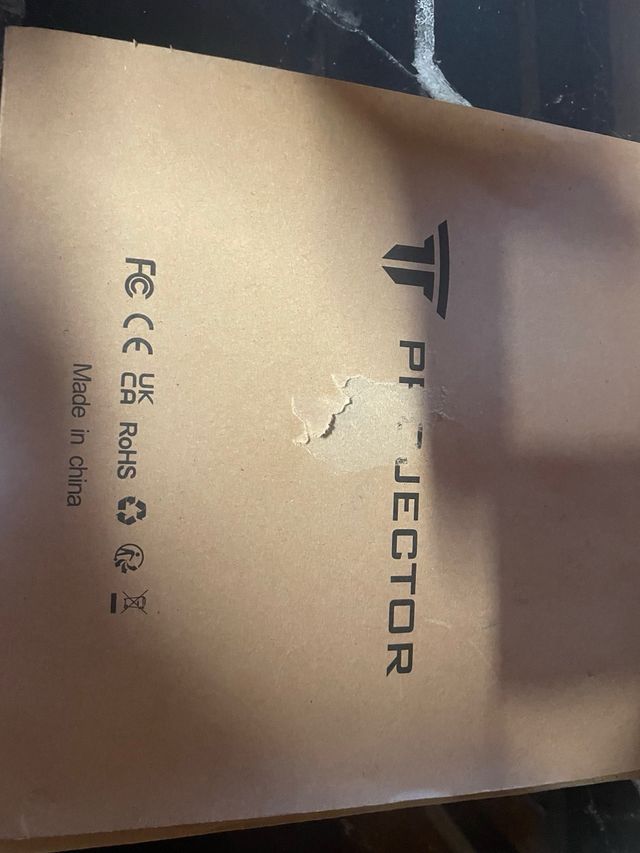 Proiettore video grigio