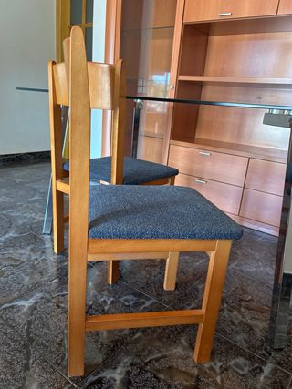 Mueble de Salón + Mesa de Comedor y Sillas