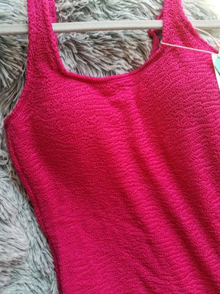 Bañador rosa fucsia mujer talla M NUEVO