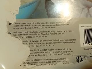 Lavatesta portatile 