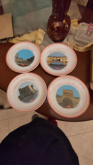 Piatti Ferrarelle Pizza anni '90