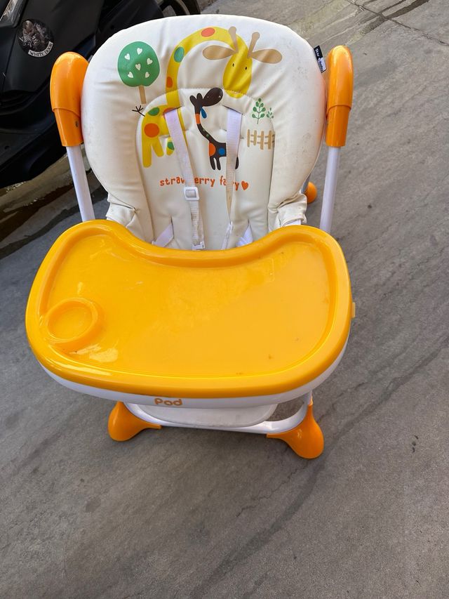 Trona Plegable Bebe - Portavasos