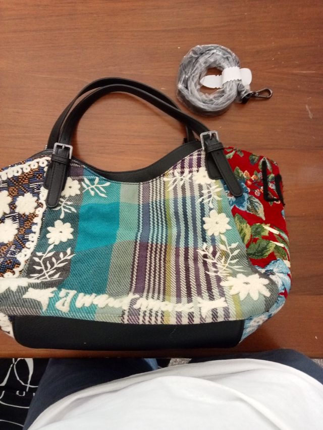 Borsa Desigual patchwork