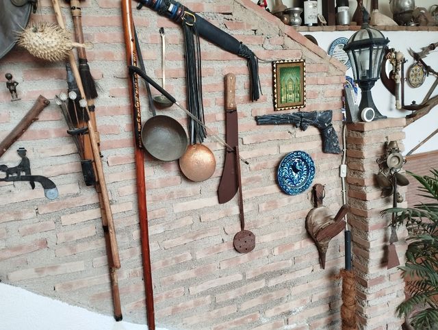 Antigua linterna de tren