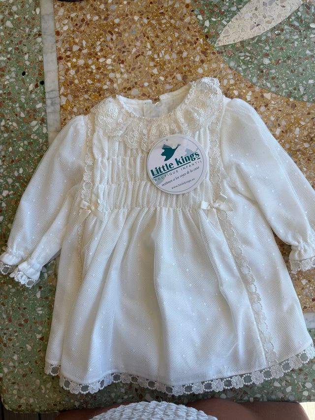 Vestido de menina Little Kings 6m