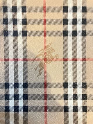 Valigia vintage Burberry Football Federation