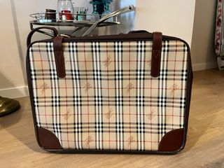 Valigia vintage Burberry Football Federation