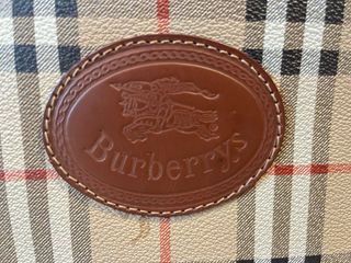 Valigia vintage Burberry Football Federation