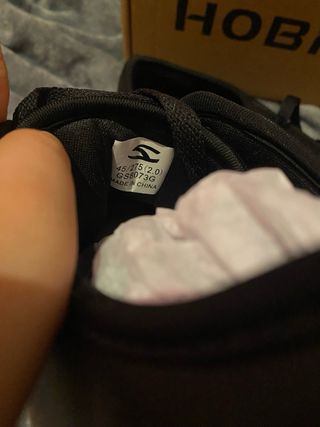 Zapatillas HOBIBEAR - Negras | Talla 45 | Nuevos