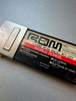 Casio RO-551 ROM Pack - Funcional