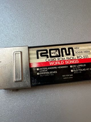 Casio RO-551 ROM Pack - Funcional