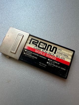 Casio RO-551 ROM Pack - Funcional