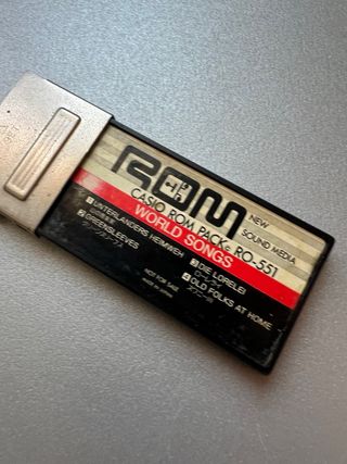 Casio RO-551 ROM Pack - Funcional