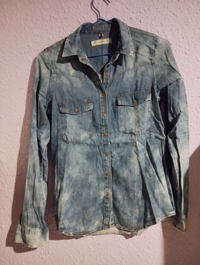 Camisa vaquera Pull&Bear S