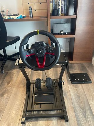 Volante APEX RACING + Soporte Simulacion gt