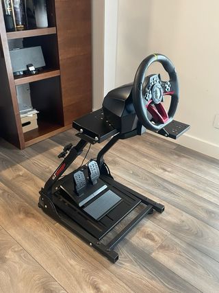 Volante APEX RACING + Soporte Simulacion gt