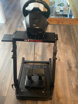 Volante APEX RACING + Soporte Simulacion gt