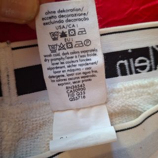 Pantalones deportivos Calvin Klein (crema/gris) S