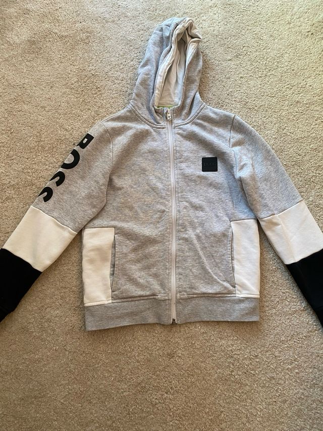 Sudadera BOSS niño gris