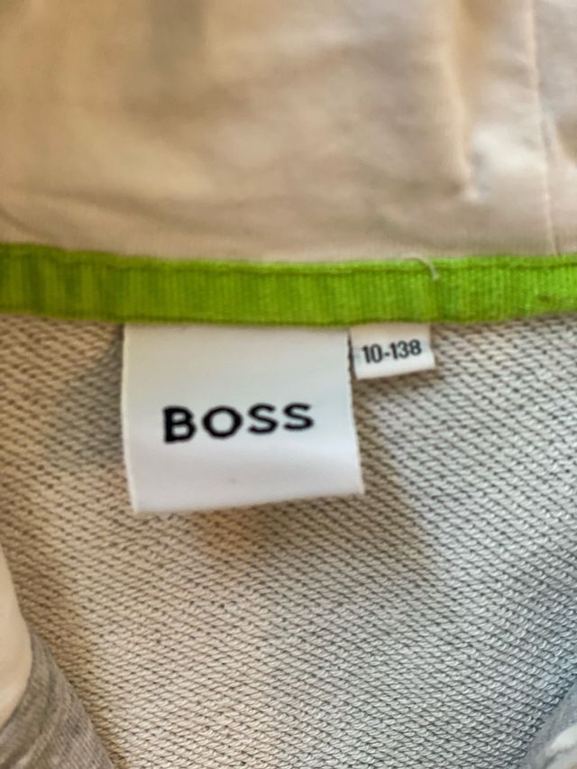 Sudadera BOSS niño gris