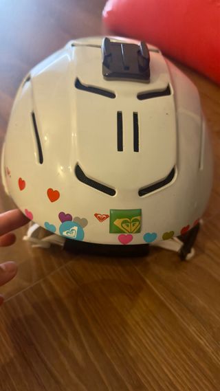 Casco Roxy corazones