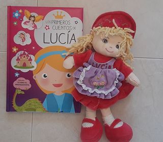 Muñeca Lucía + Libro