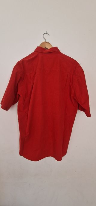 Camisa Timberland roja manga corta