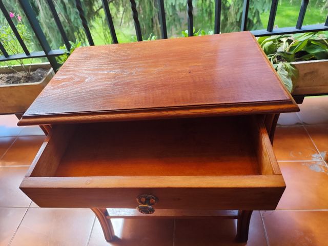 Mesilla de noche madera - marrón