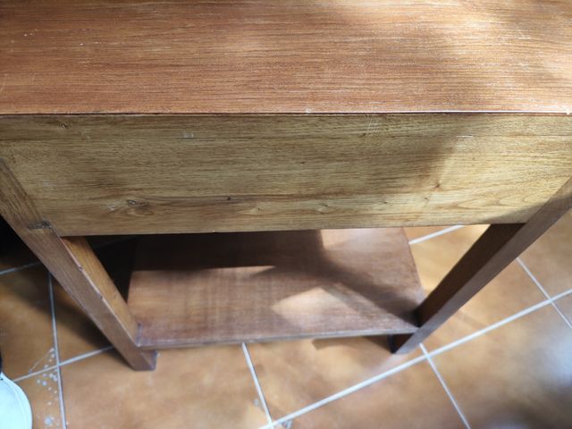 Mesilla de noche madera - marrón