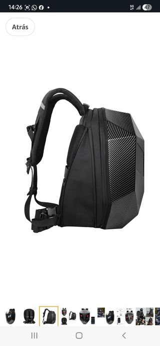 Mochila LED LOY - Diseño único con leds. Talla XL