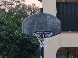 Canasta baloncesto exterior portátil 